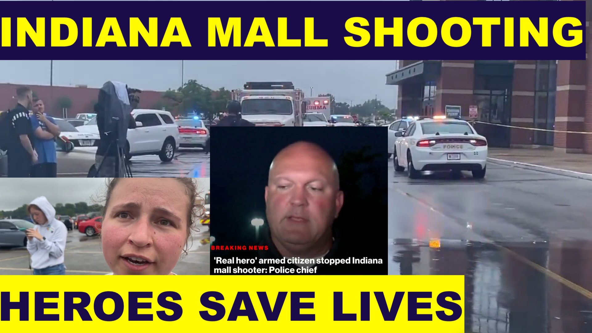 Indiana Mall Video | 22 Years Old Hero Saved Lifes